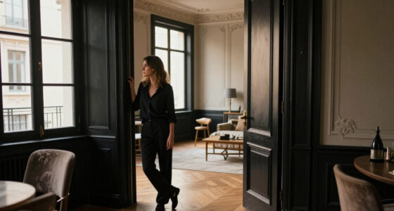 This Haussmannian Apartment Hadn’t Been Renovated Since The 1970S — Now Its Black Kitchen Gives The Small Space A New Identity